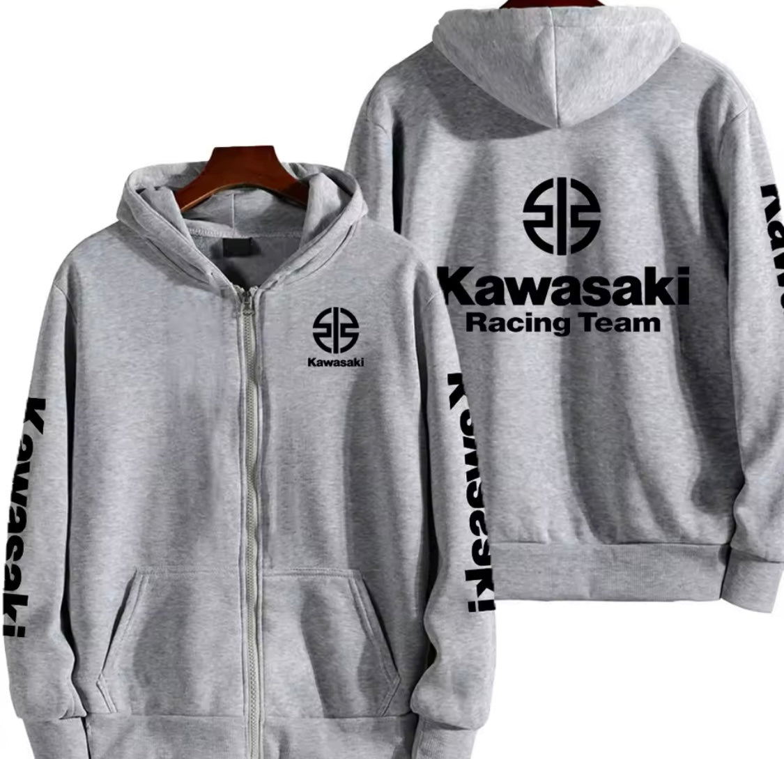 Kawasaki zip up hoodie