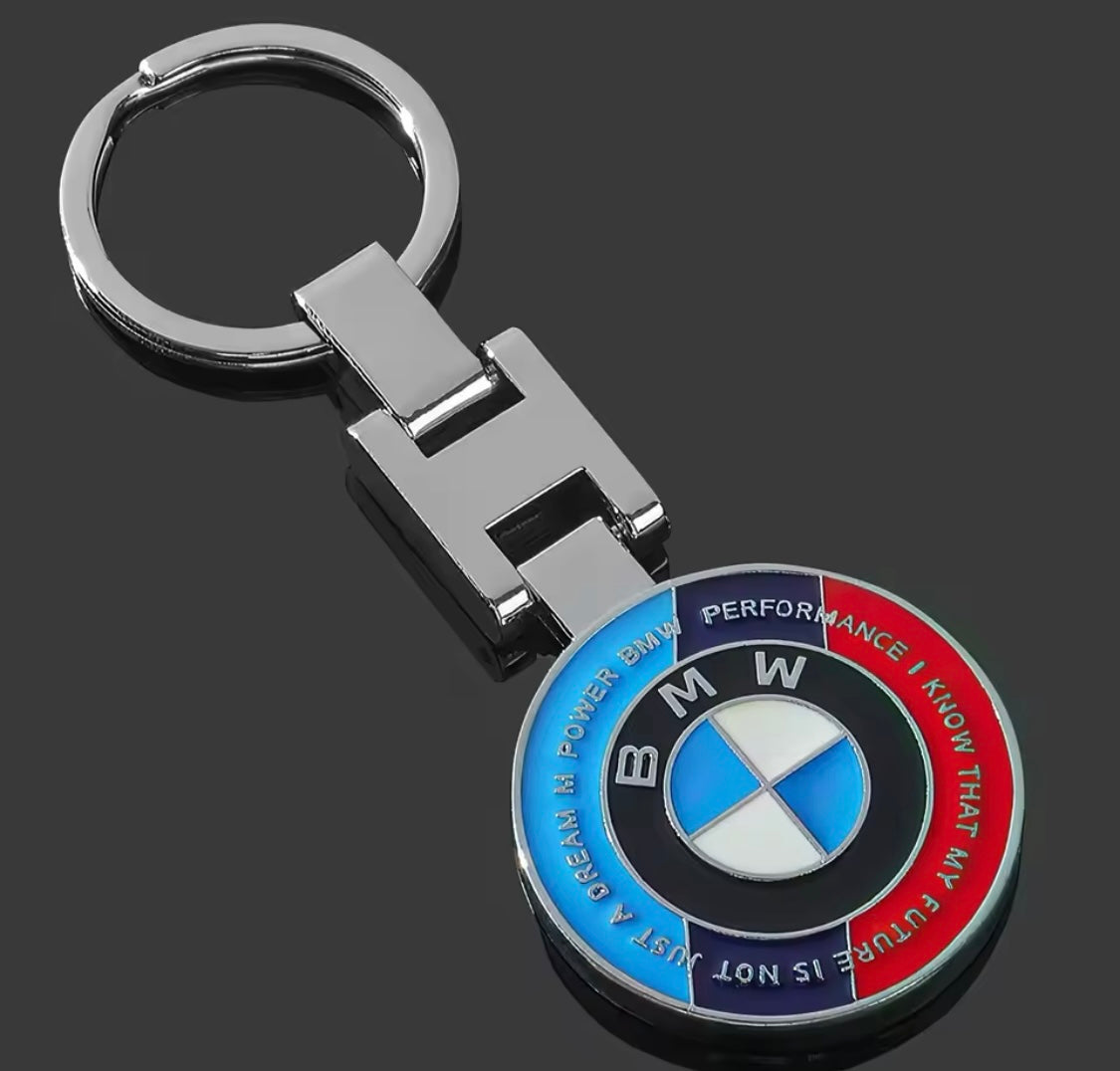 BMW metal keychain