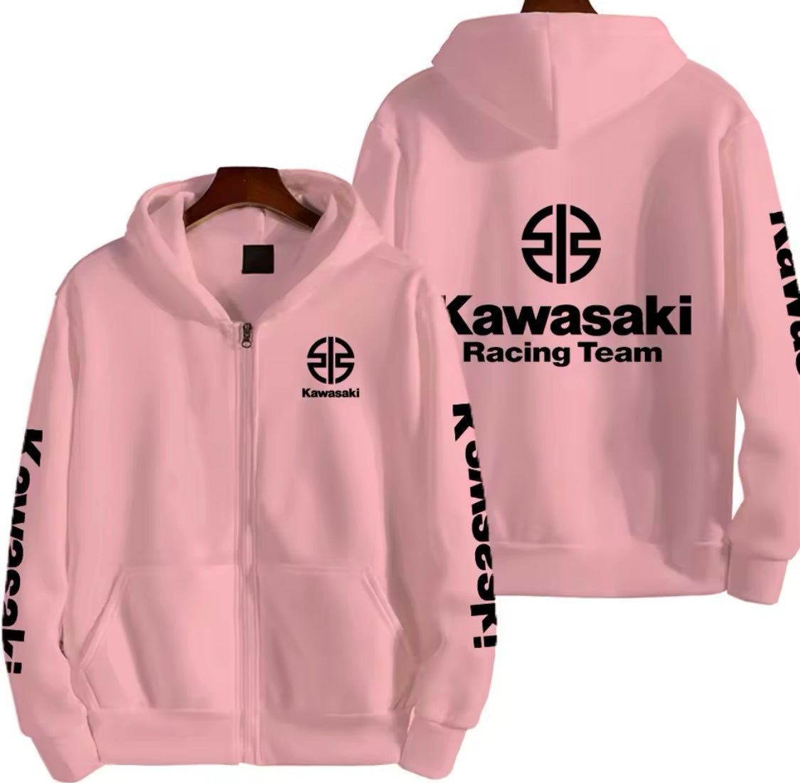 Kawasaki zip up hoodie